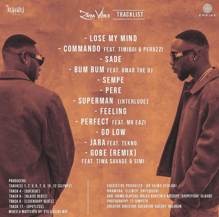 L.A.X – Zaza Vibes Album 1