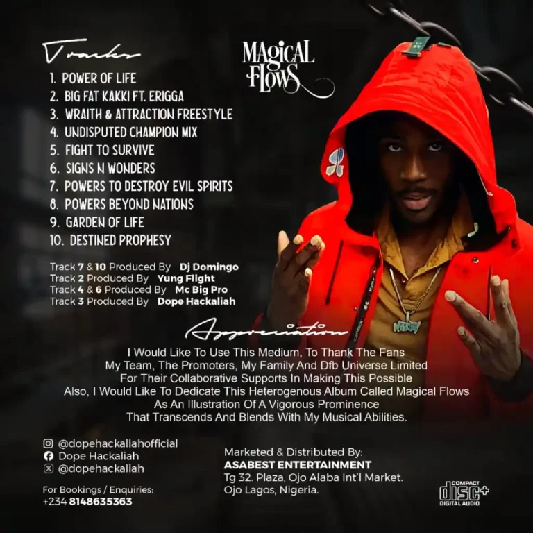 Dope Hacklaiah – Magical Flows (Album)